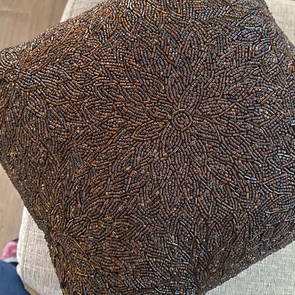 Beaded Accent Pillow